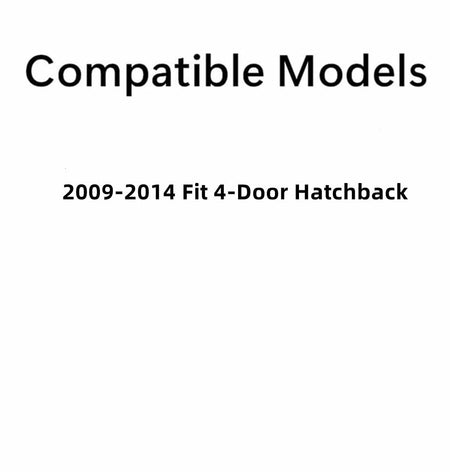 Driver Left Side Front Vent Window Vent Glass Compatible with Honda Fit / Fit EV 4 Door Hatchback 2009-2014 Models