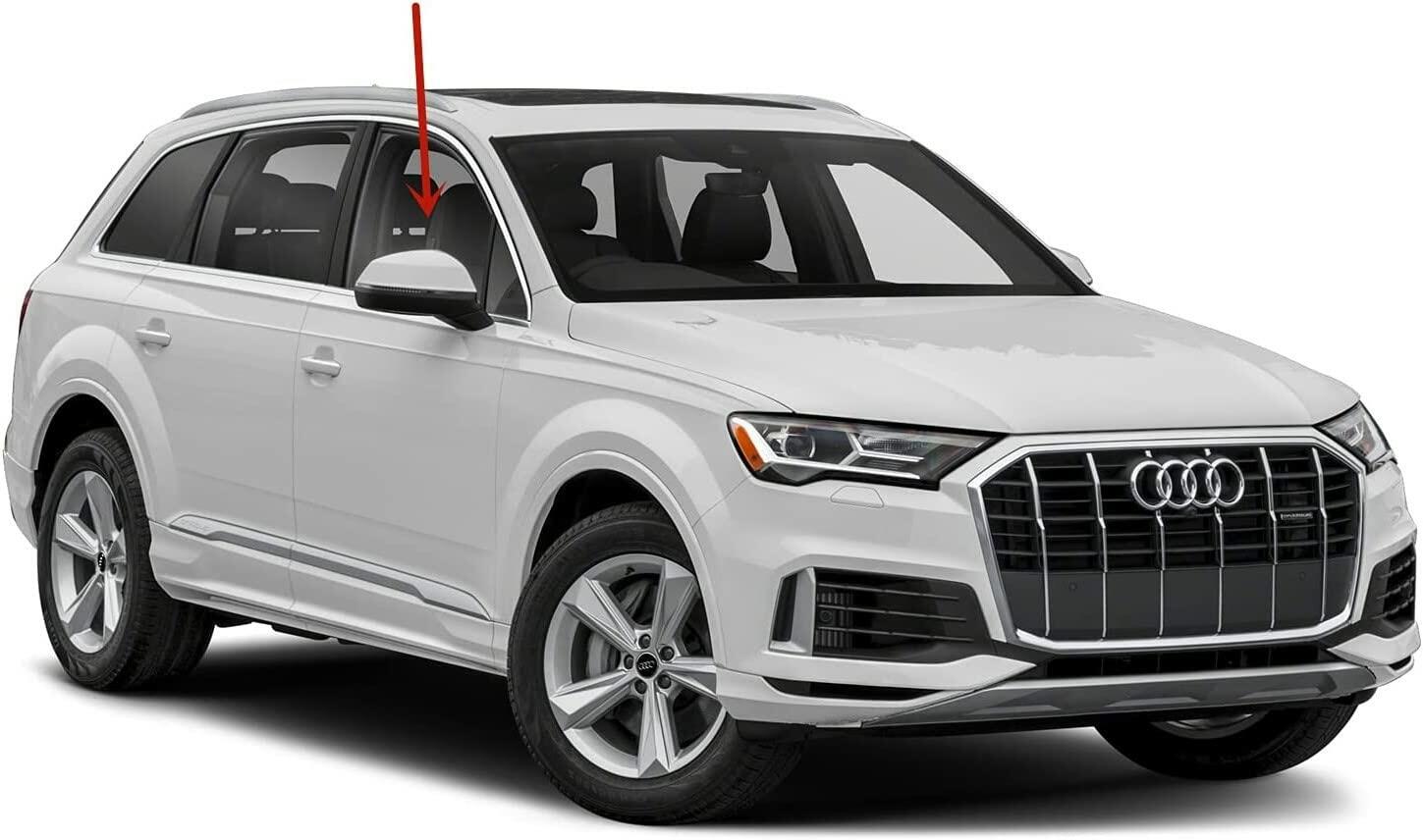 Tempered Passenger Right Side Front Door Window Door Glass Compatible with Audi Q7 2017-2025 Models