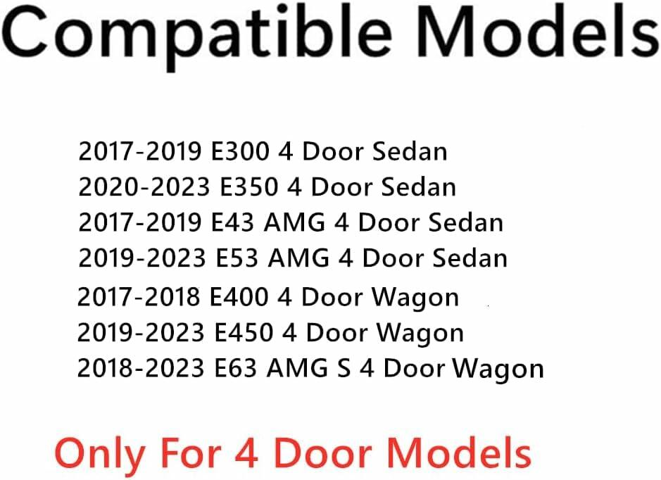 Laminated Driver Left Side Front Door Window Glass Compatible with Mercedes Benz E300 E43AMG 2017-2019 / E350 2020-2023 / E53AMG 2019-2023 / E400 E450 E63AMG 2017-2023 4-Door