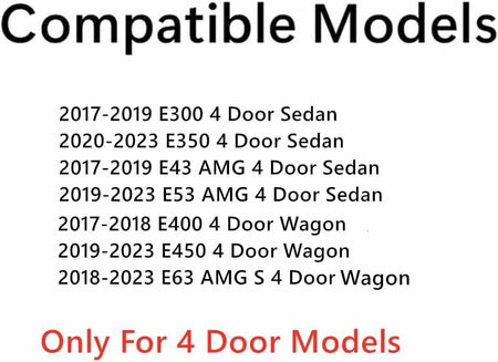 Laminated Driver Left Side Front Door Window Glass Compatible with Mercedes Benz E300 E43AMG 2017-2019 / E350 2020-2023 / E53AMG 2019-2023 / E400 E450 E63AMG 2017-2023 4-Door