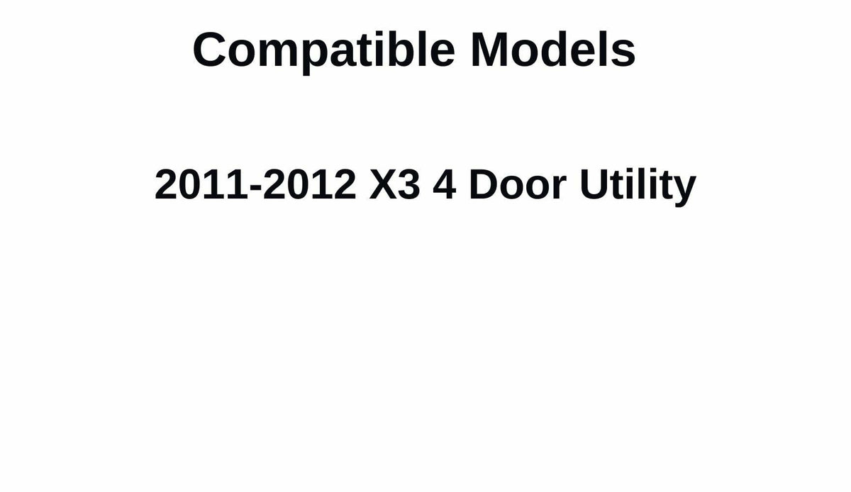 Passenger Right Side Front Door Window Door Glass Compatible with BMW X3 2011-2012 Models