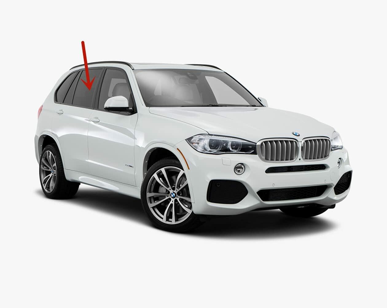 Passenger Right Side Rear Door Window Door Glass Compatible with BMW X5 2019-2026 Models