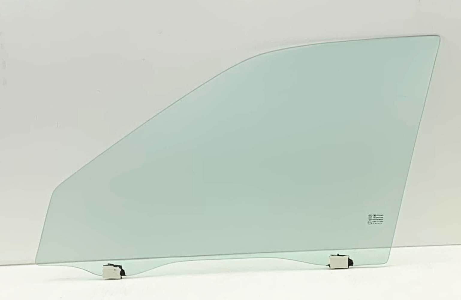Driver Left Side Front Door Window Door Glass Compatible with Honda Accord 4 Door Sedan/Wagon 1990-1993 Models