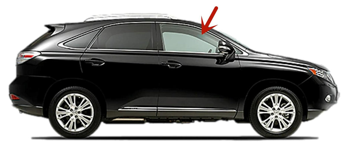 Laminated Passenger Right Side Front Door Window Door Glass Compatible with Lexus RX350 RX450 2010-2015 Models