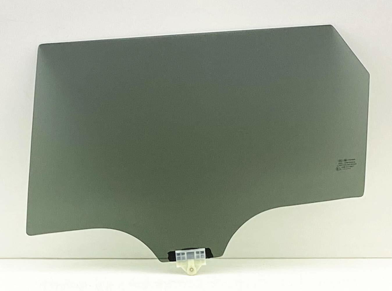 Driver Left Side Rear Door Window Door Glass Compatible with Kia Soul 2020-2025 Models