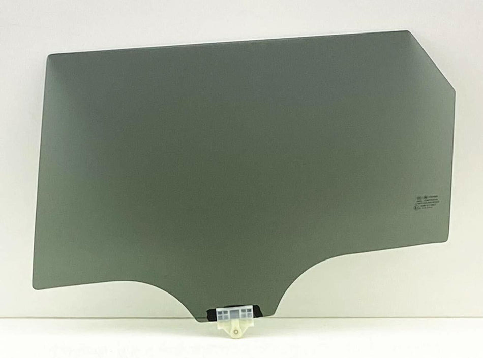 Driver Left Side Rear Door Window Door Glass Compatible with Kia Soul 2020-2025 Models