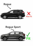 Driver Left Side Front Door Window Door Glass Compatible with Nissan Rogue Sport 2017-2022 Models (Not For Rogue)