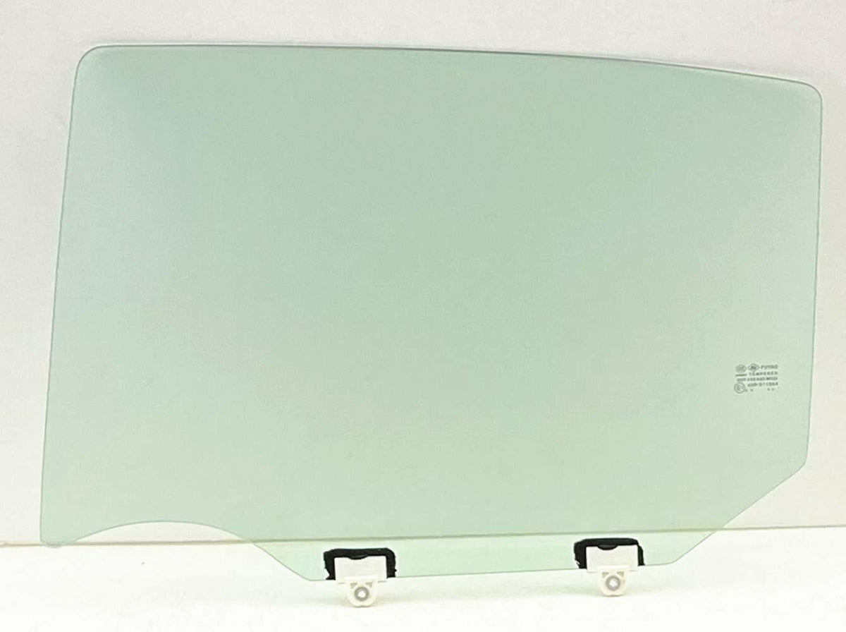 Driver Left Side Rear Door Window Door Glass Compatible with Nissan Versa 2020-2025 Models