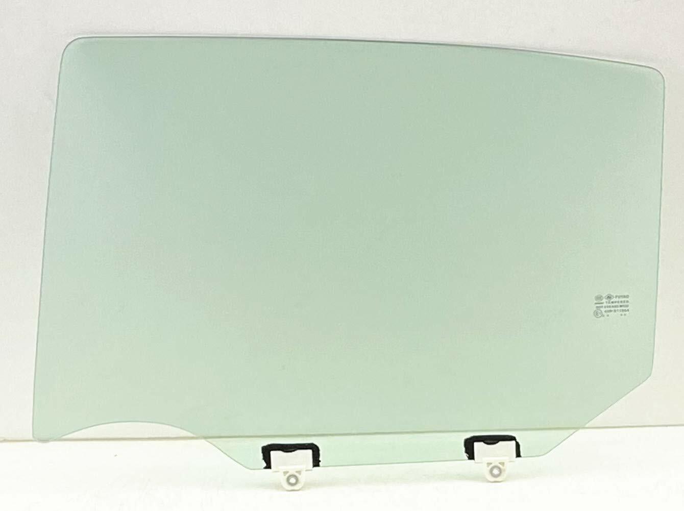 Driver Left Side Rear Door Window Door Glass Compatible with Nissan Versa 2020-2025 Models