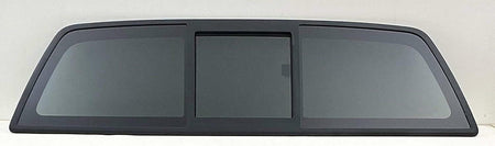 Rear Back Manual Slider Window Glass Compatible with Ford F150 2004-2014 Models (Not for F150Heritage)