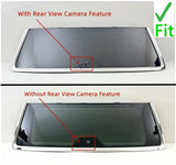 OEM Laminated Chrome Trim Heated Rear Back Tailgate Window Glass Compatible with Jeep Wagoneer / Wagoneer L / Grand Wagoneer / Grand Wagoneer L 2022-2025 Models W/ Feature