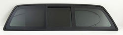 Power Back Slider Window Back Glass Compatible with Ford F150 2004-2014/Lincoln Mark LT 2006-2008 Models