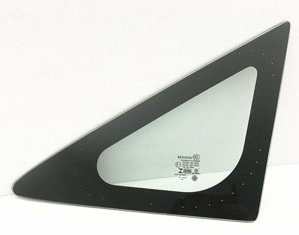 Driver Left Side Front Vent Window Vent Glass Compatible with Honda Fit 4 Door Hatchback 2015-2020 Models
