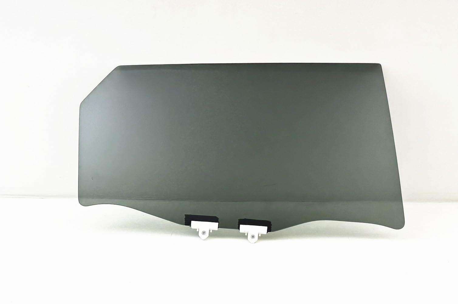 Tempered Passenger Right Side Rear Door Window Glass Compatible with Toyota BZ4X / Subaru Solterra 2023-2025 Models