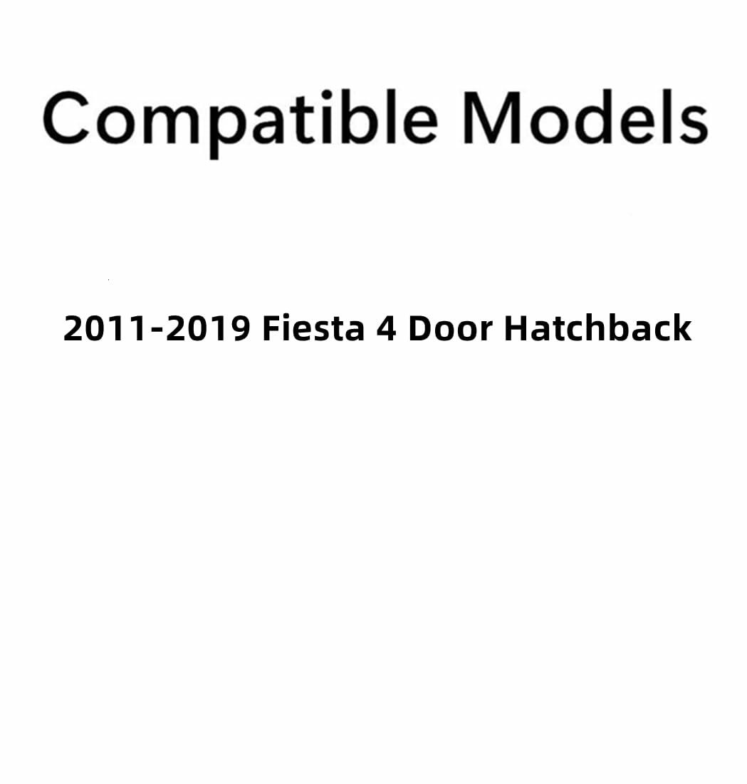 Heated Back Window Back Glass Compatible with Ford Fiesta 4 Door Hatchback 2011-2019 Models