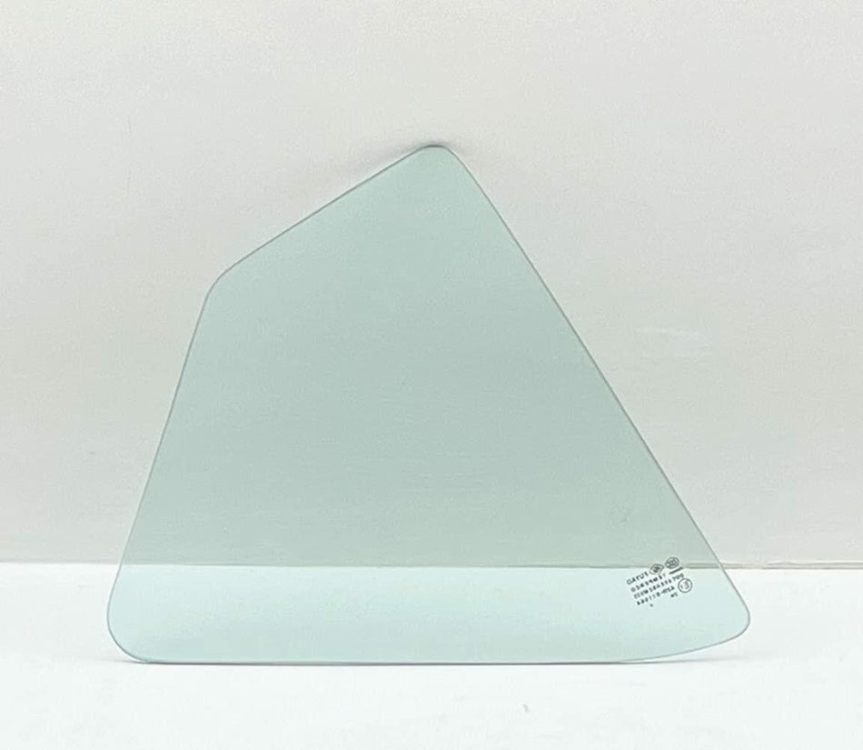 Passenger Right Side Rear Vent Window Vent Glass Compatible with Nissan Kicks 2017-2024 Models