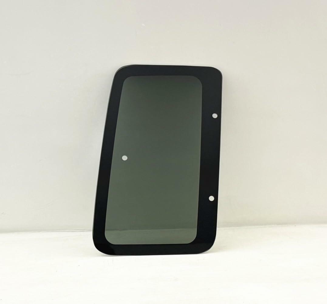 Tempered Privacy Movable Passenger Right Side Quarter Window Quarter Glass Compatible with Toyota Pickup 2 Door Extended Cab 1989-1995 Models