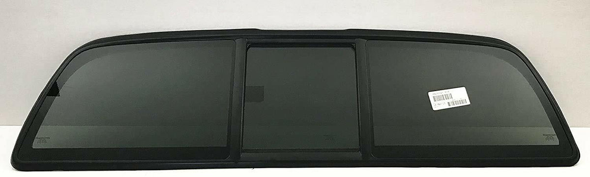 OEM Style Sliding Back Window Rear Manual Slider Glass Compatible with Toyota Tundra Pickup 2000-2006 Models