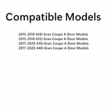 Tempered Driver Left Side Front Door Window Glass Compatible with BMW 428i 435i 430i 440i Gran Coupe 2015-2020 4-Door Models