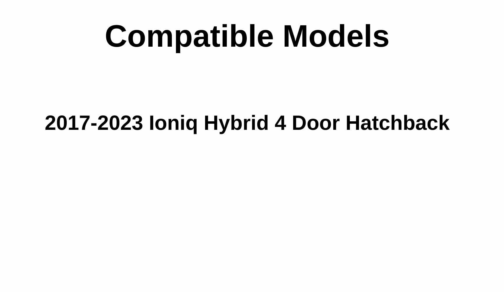 Tempered Driver Left Side Front Door Window Door Glass Compatible with Hyundai Ioniq Hybrid 2017-2023 Models (Not For Ioniq 5 or Ioniq 6)