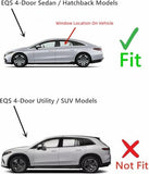 Laminated Driver Left Side Rear Door Window Door Glass Compatible with Mercedes Benz EQS (EQS 450, EQS 450+, EQS 53 AMG, EQS AMG) Sedan/Hatchback 2022-2025 Models