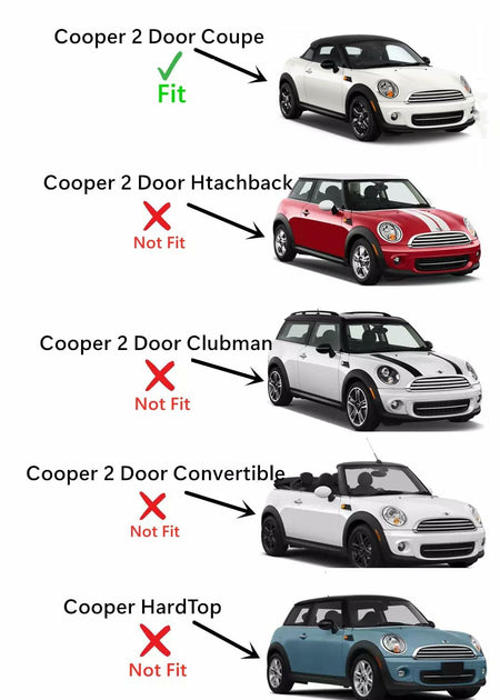 OEM Passenger Right Side Door Window Door Glass Compatible with Mini Cooper 2 Door Coupe 2012-2015 Models