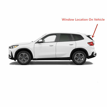 Clear Heated Rear Tailgate Liftgate Back Window Back Glass Compatible with BMW X1 2023-2025 Models