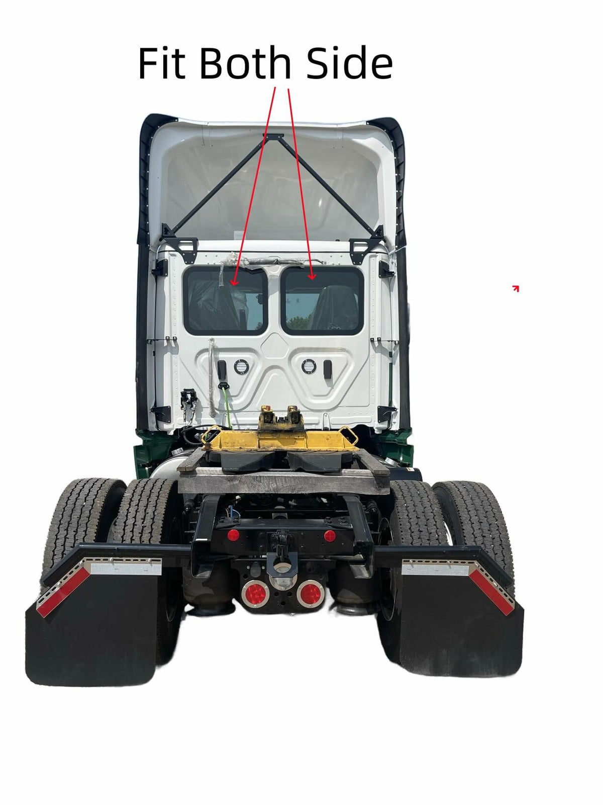 Back Window Back Glass Compatible with Freightliner Cascadia 2008-2025 Models