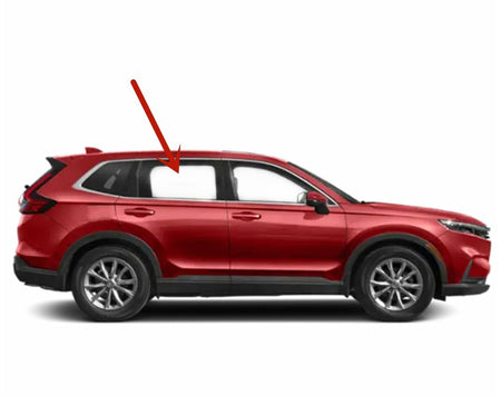 Clear Tempered Passenger Right Side Rear Door Window Door Glass Compatible with Honda CR-V 2023-2026 Models