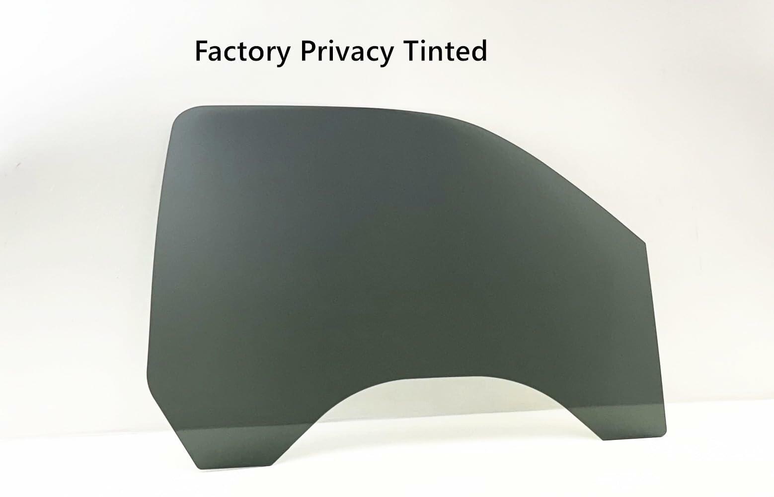 Tempered Privacy Passenger Right Side Front Door Window Door Glass Compatible with GMC Sierra Chevrolet Silverado 1999-2006 / Sierra Classic Silverado Classic 2007 Models