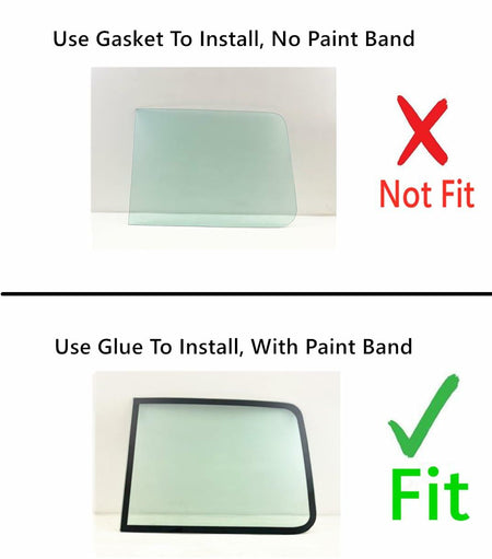 Laminated Driver Left Side Front Windshield Window Glass Compatible with Western Star Constellation Series Conventional Cab 2001-2022 Models