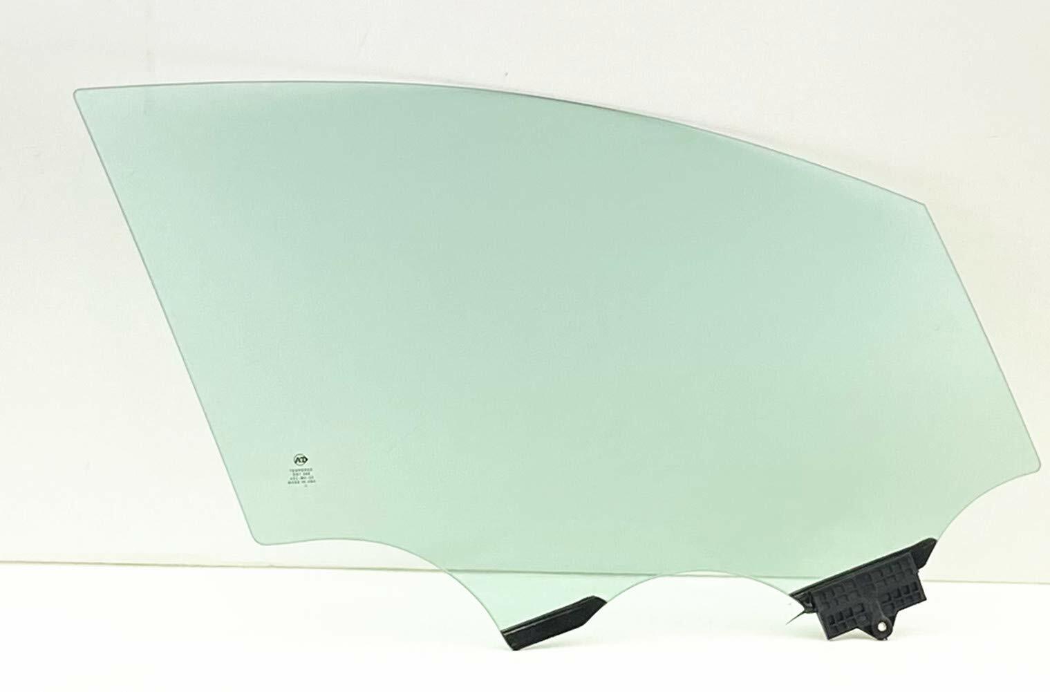 Tempered Passenger Right Side Front Door Window Door Glass Compatible with Hyundai Santa Fe 2019-2023 Models