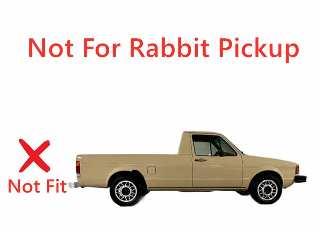 Stationary Tempered Passenger Right Side Front Vent Window Vent Glass Compatible with Volkswagen Cabriolet 1985-1993 / Rabbit Jetta 1975-1984 Models (Not For Rabbit Pikcup)