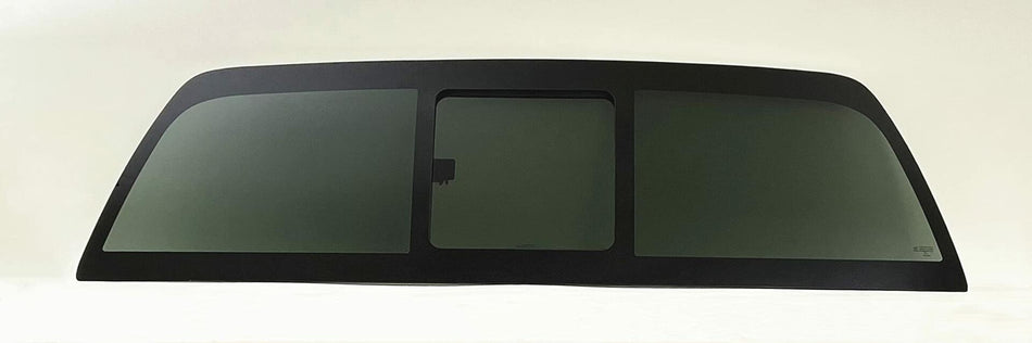 Flush Fit Manual Back Slider Window Back Glass Compatible with Dodge Ram Pickup 1500 2002-2008 & 2500 3500 2003-2009 & 4500 5500 2006-2009 & 3500Cab/Chs 4500Cab/Chs 5500Cab/Chs 2010 Models
