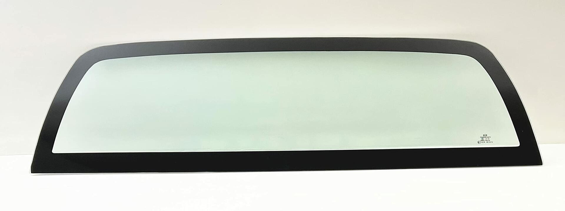 Non-Heated Stationary Clear Back Window Back Glass Compatible with Dodge/Ram Dakota & Mitsubishi Raider 2005-2011 Pickups Models