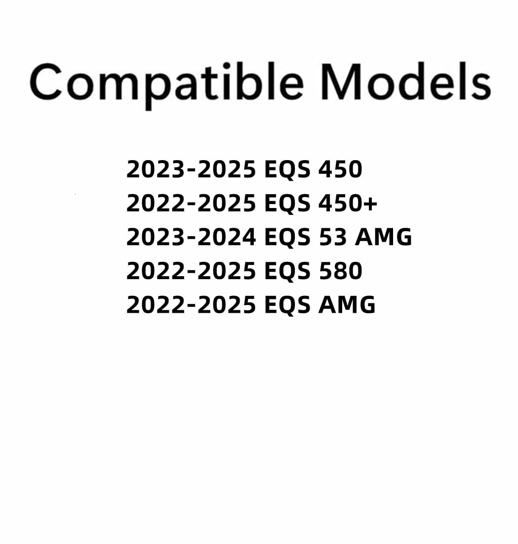 Tempered Passenger Right Side Front Door Window Door Glass Compatible with Mercedes Benz EQS (EQS 450, EQS 450+, EQS 53 AMG, EQS AMG) 4-Door Sedan/Hatchback 2022-2025 Models