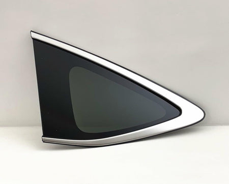 Tempered Driver Left Side Quarter Window Quarter Glass Compatible with Honda CR-V 2012-2016 Models