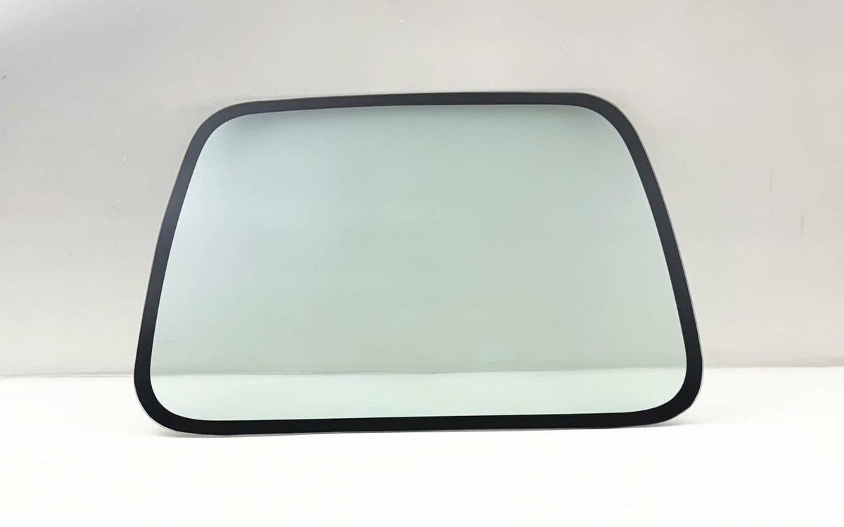 Tempered Clear Passenger Right Side Rear Quarter Window Quarter Glass Compatible with Jeep Wrangler 93.4'' WB Short Wheel Base 1987-2006 Models