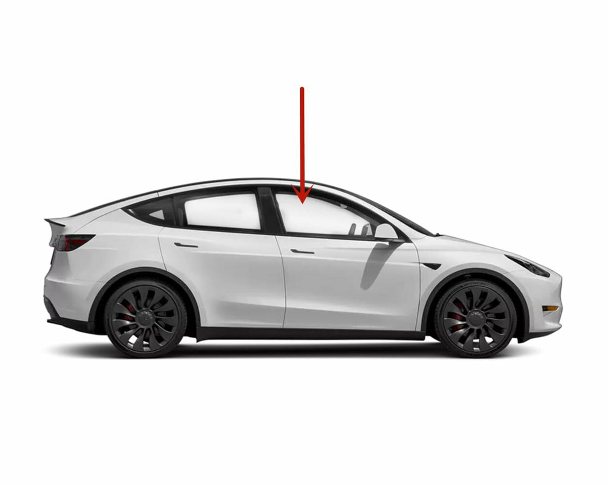 Laminated Passenger Right Side Front Door Window Door Glass Compatible with Tesla Model Y 2020-2025 Models