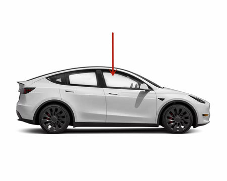 Laminated Passenger Right Side Front Door Window Door Glass Compatible with Tesla Model Y 2020-2025 Models