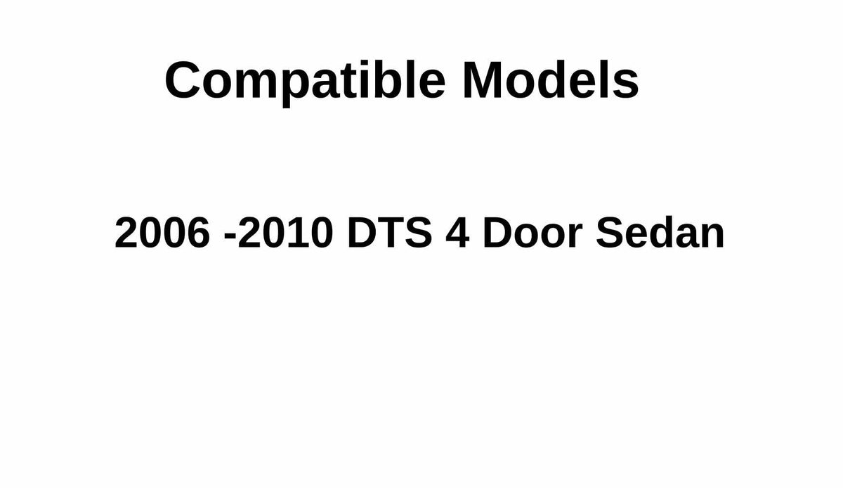 Laminated Driver Left Side Rear Door Window Door Glass Compatible with Cadillac DTS 2006-2011 Models