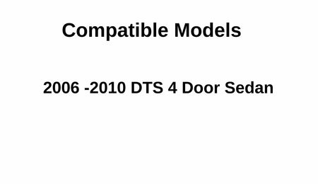 Laminated Driver Left Side Rear Door Window Door Glass Compatible with Cadillac DTS 2006-2011 Models
