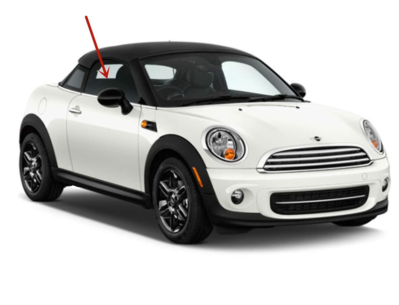 OEM Passenger Right Side Door Window Door Glass Compatible with Mini Cooper 2 Door Coupe 2012-2015 Models