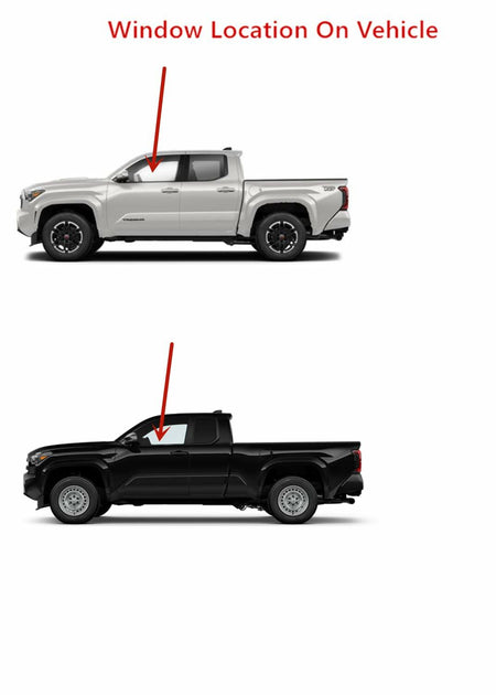 Laminated Driver Left Side Front Door Window Door Glass Compatible with Toyota Tacoma Pickup 2024-2026 Models