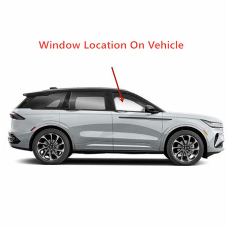 Laminated Passenger Right Side Front Door Window Door Glass Compatible with Lincoln Nautilus 2024-2026 Models