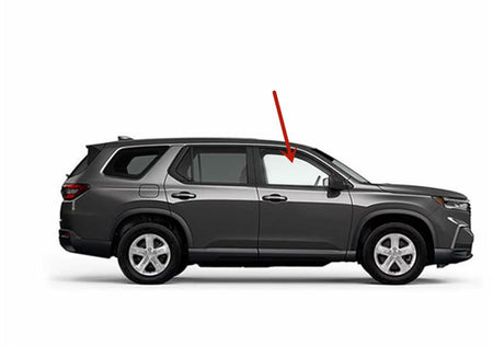 Laminated Passenger Right Side Front Door Window Door Glass Compatible with Honda Pilot 2023-2026 Models