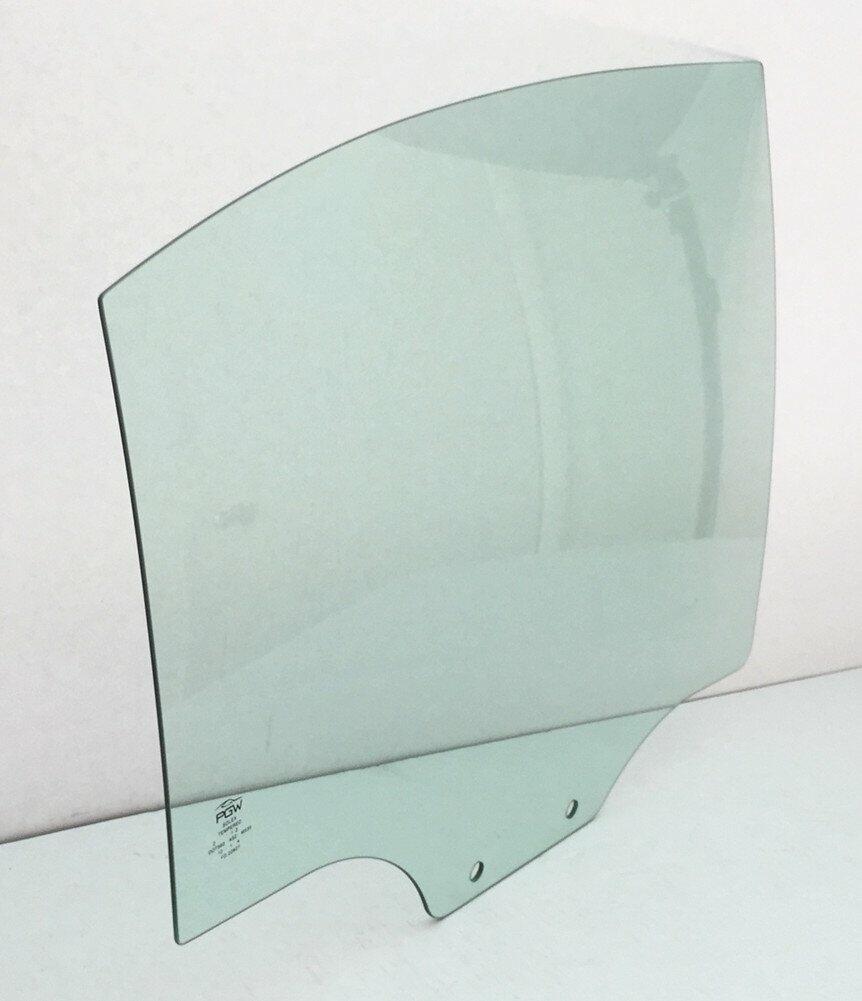 Passenger Right Side Rear Door Window Door Glass Compatible with Hyundai Accent 4 Door Sedan 2006-2011 Models