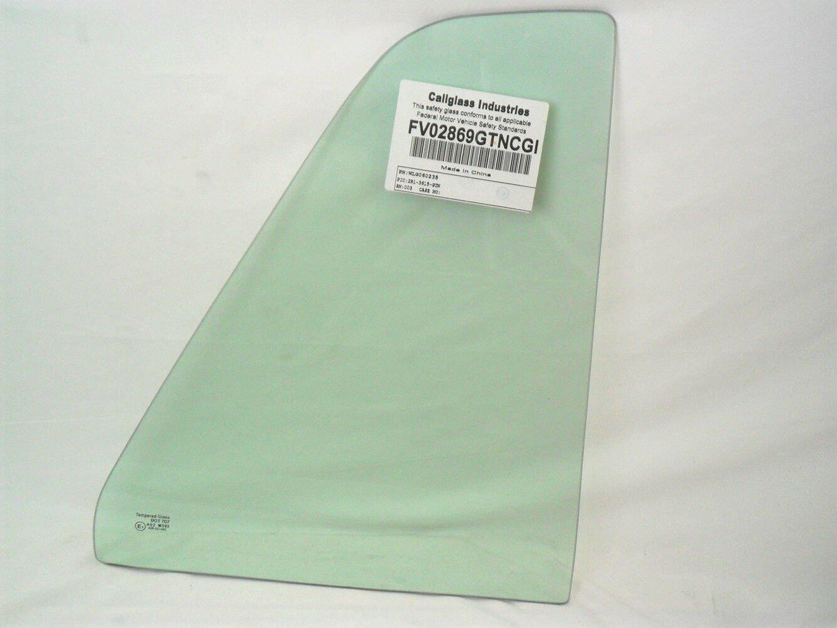 Passenger Right Side Rear Vent Window Vent Glass Compatible with Volkswagen Golf 4 Door Hatchback / Jetta 4 Door Sedan 1985-1992 Models