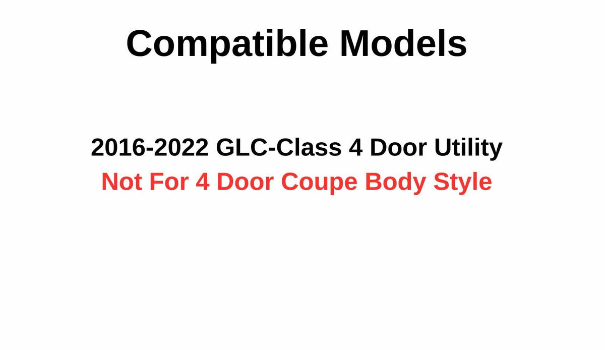 OEM Back Tailgate Window Back Glass Compatible with Mercedes Benz GLC250 / GLC300 / GLC350e / GLC43 AMG / GLC63 AMG 2016-2022 4 Door SUV Models