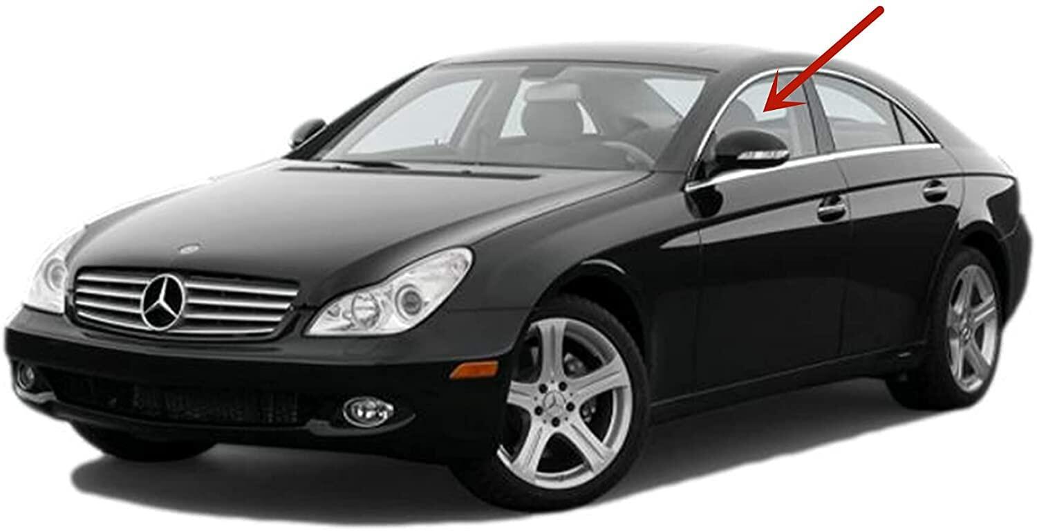 Driver Left Side Front Door Window Door Glass Compatible with Mercedes Benz CLS500 / CLS550 / CLS55 AMG / CLS63 AMG 2006-2011 Models